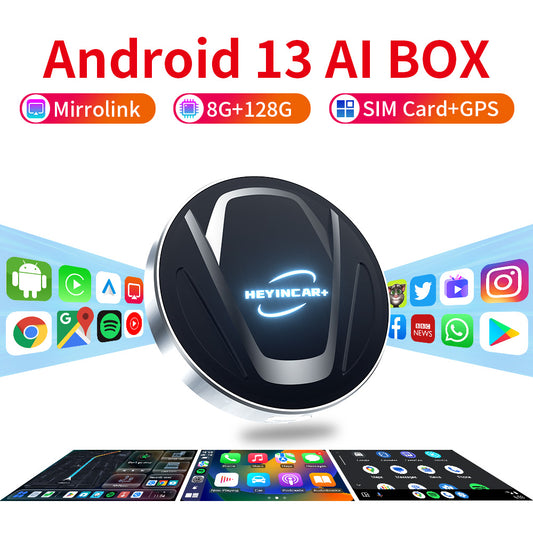 H-Max Android 13 Smart AI Box TV Box with Ambient Lighting